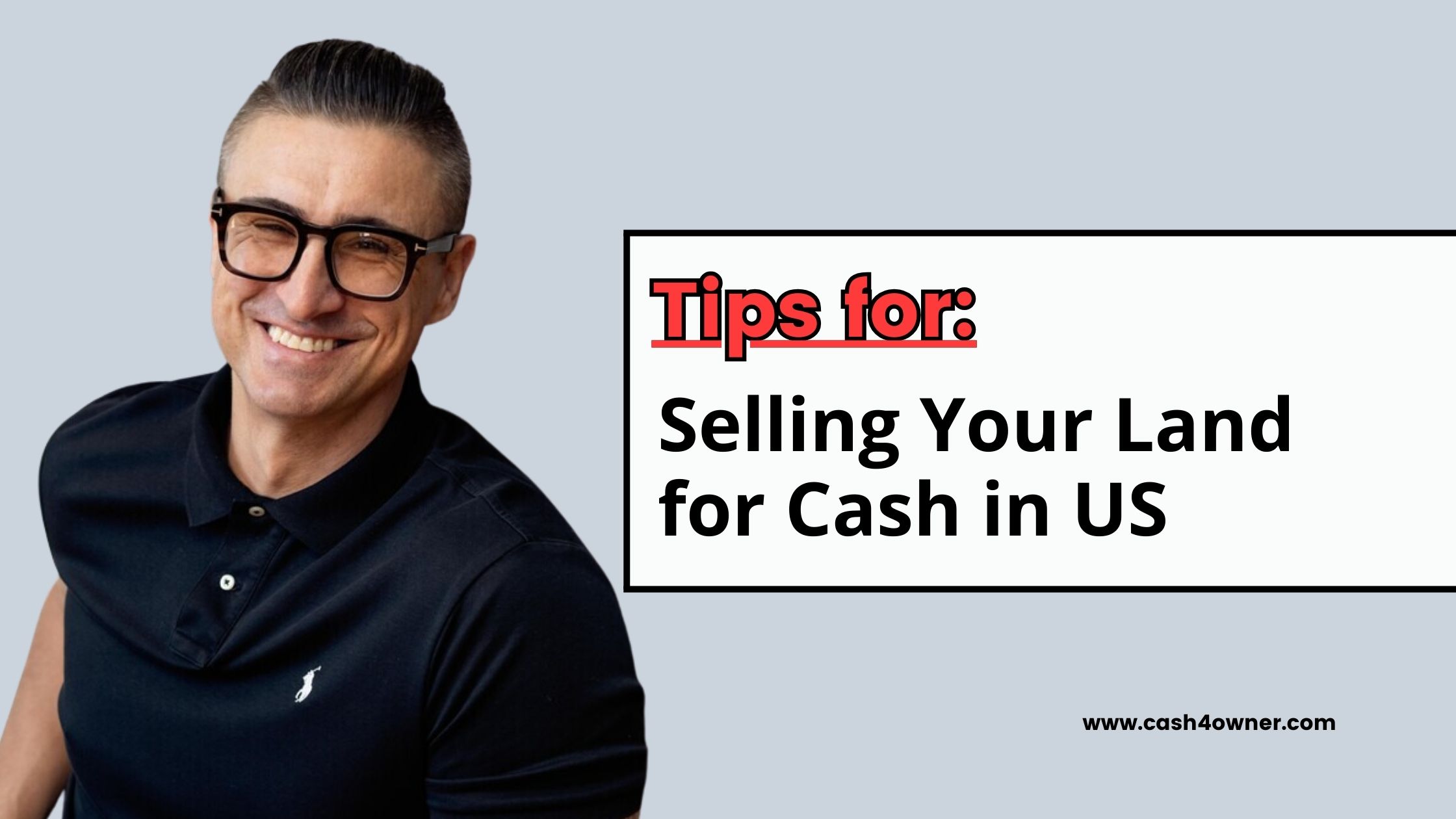Tips for selling your land in united states