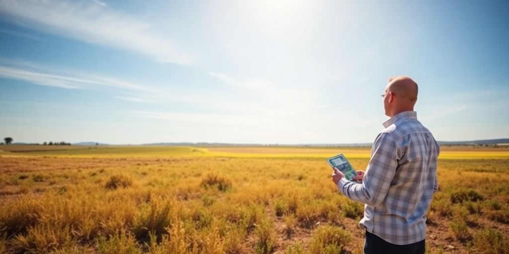 Open land and a buyer contemplating a cash sale.